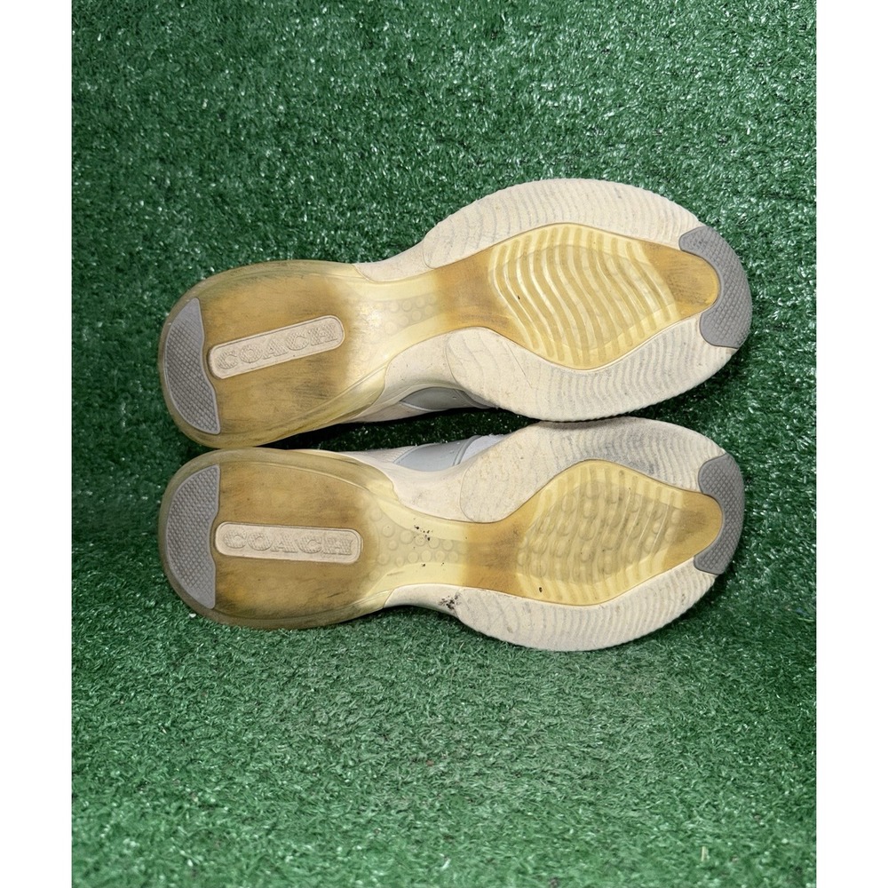 Coach Men's CitySole Runner Signature Sneakers Beige Tan Comfort Shoes Size‎ 8 D - Picture 9 of 10